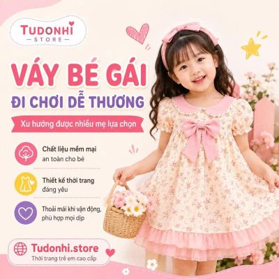 9 mãu váy choi bé dễ thương